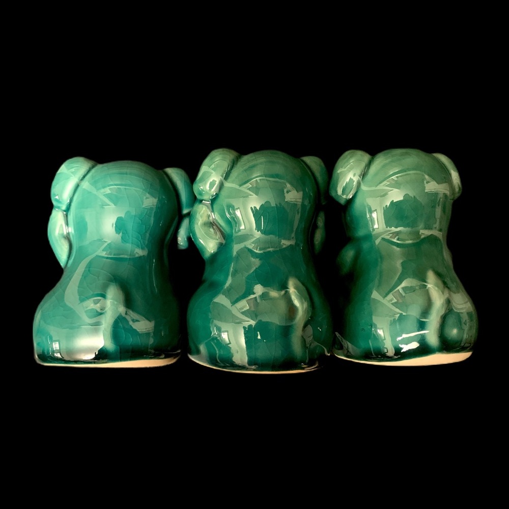 PIGS HEAR NO- SEE NO- SPEAK NO NWT - Picture 5 of 7